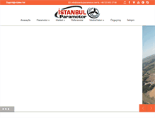 Tablet Screenshot of istanbulparamotor.com